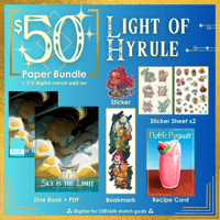 Light of Hyrule (Paper Bundle) - TotK Zine