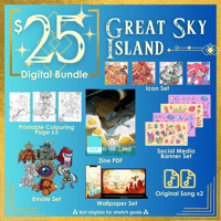 Great Sky Island (Digital Bundle) - TotK Zine