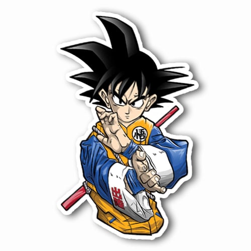 Image of Kung Fu Goku Sticker