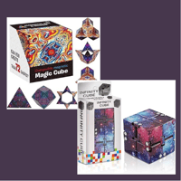 Infinity Cube Pack of 1 Piece Random Selection Fidget Toys for Stress Relief Toys for Boys & Girls