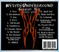 Image 4 of WesydeUnderground - Greatest Hits (2006-2013)