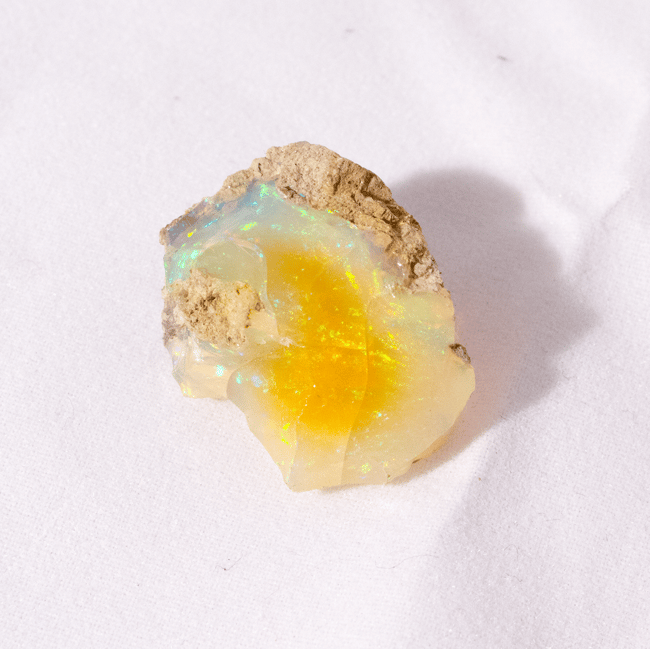 Unique Raw Fire Opal 