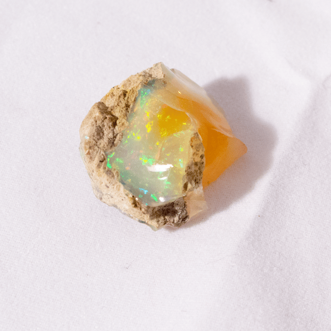 Unique Raw Fire Opal 