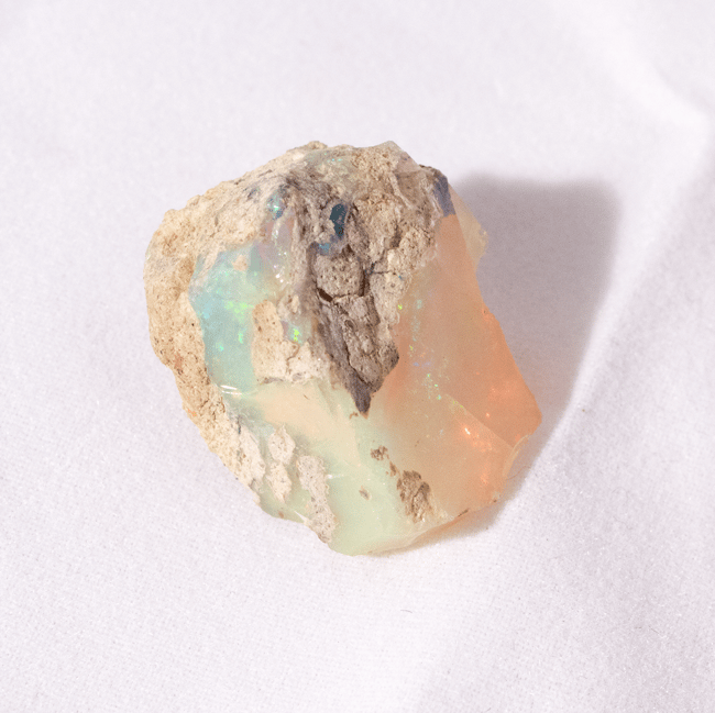 Unique Raw Fire Opal 