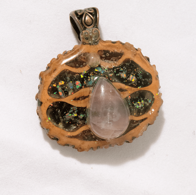 Crushed Opal Pendent 
