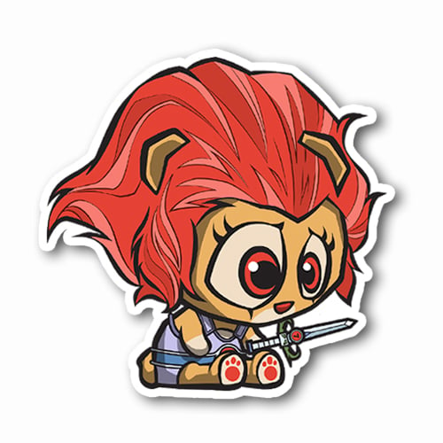 Image of ThunderPanda - Lion-O Sticker