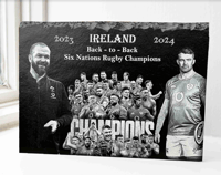 Image 1 of Back to Back - Ireland Six Nations Rugby Champions