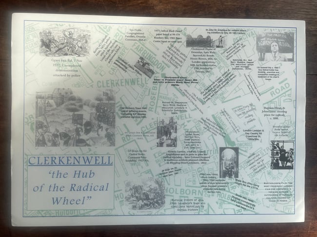 Clerkenwell: The Hub of the Radical Wheel
