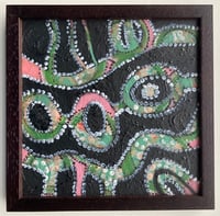 Image 2 of Pink Acrylic canvas cardboard