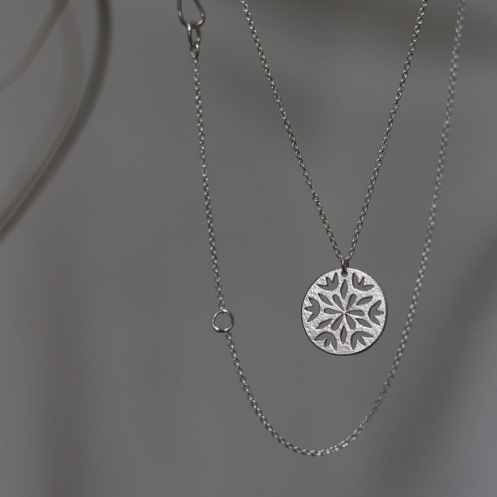 Image of Silver Sol necklace