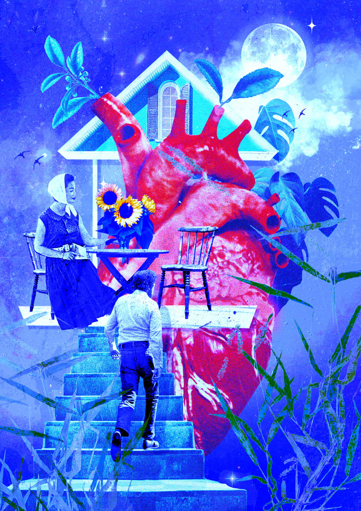 Image of Heart - A3 Print by Valentina Vinci