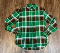 Green/Brown Flannel