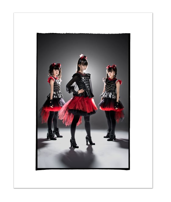 Image of YUI SU MOA - BABYMETAL BACKLIT PORTRAIT