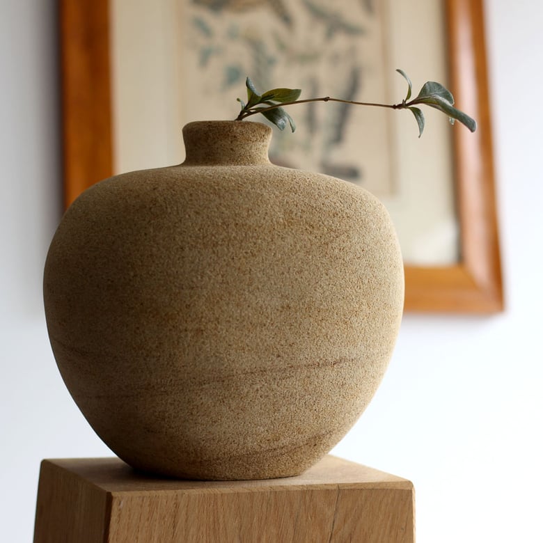 Image of Sculptural Stone Vase