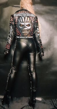 Image 6 of DEATH OR GLORY MAIDEN BIKER JACKET 