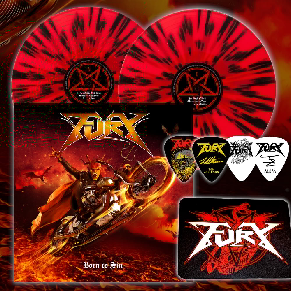 'Born To Sin' Album on Double Vinyl