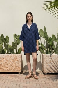 Image 2 of CAMICIA MICHELLE SOLE BLU €172 - 50%