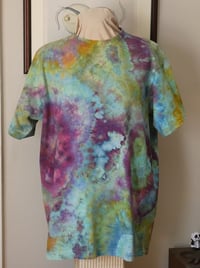 Image 2 of Vernal Equinox- Ice Dyed t-shirt - Unisex/Men's M/L - Free Shipping
