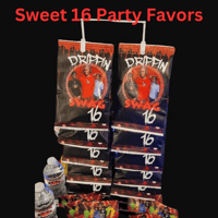 Image 1 of Sweet 16 Personalized Chip Bags/Any Occasion & Age 