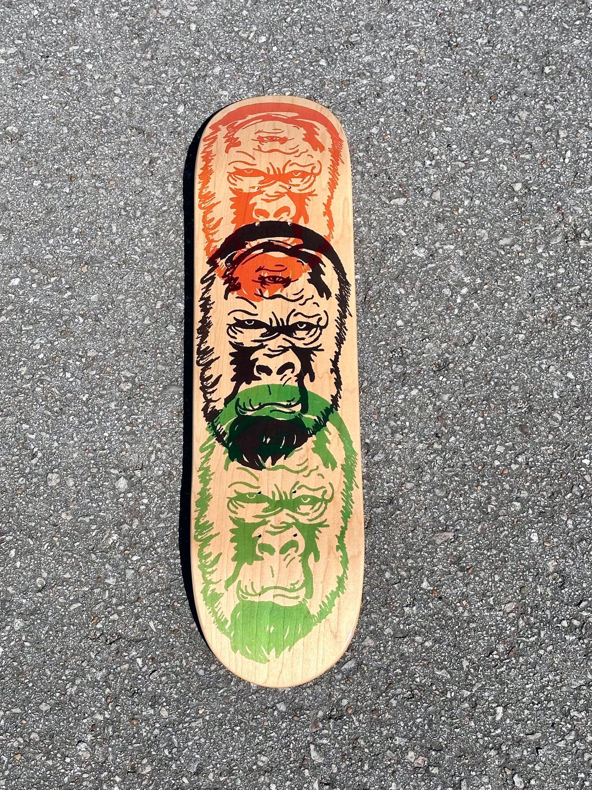 Three is better than one Skate Deck