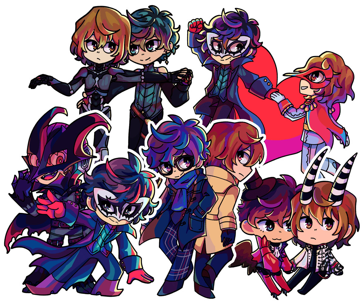 [Persona 5] Rivals Sticker Pack