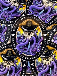 Image 1 of CPO Kraken Vinyl Sticker