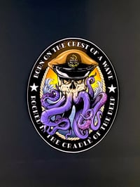 Image 2 of CPO Kraken Vinyl Sticker