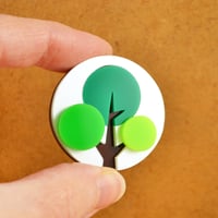 Image 3 of Spring Summer Autumn Tree Brooches