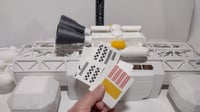 Image 3 of BOOSTER for Mattel Space 1999 Eagle figure playset diorama with stickers
