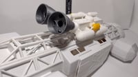 Image 2 of BOOSTER for Mattel Space 1999 Eagle figure playset diorama with stickers