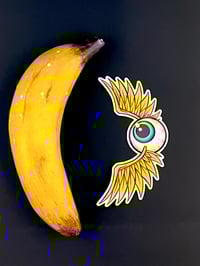Image 3 of Flying eye clear sticker