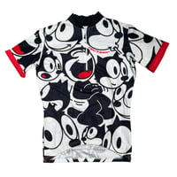 Image 1 of 1993 VINTAGE FELIX THE CAT cycling jersey