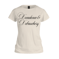 Image 1 of Decadence & Debauchery T-Shirt - Antique color
