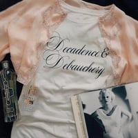 Image 4 of Decadence & Debauchery T-Shirt - Onyx color