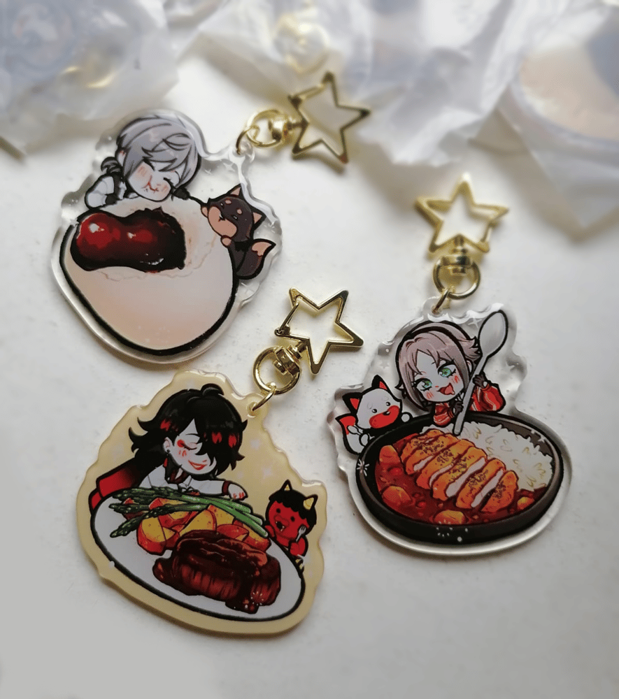 Image of [LAST CHANCE] Niji acrylic keychains