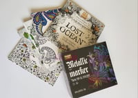 Image 1 of Markers & Coloring Books Value Pack