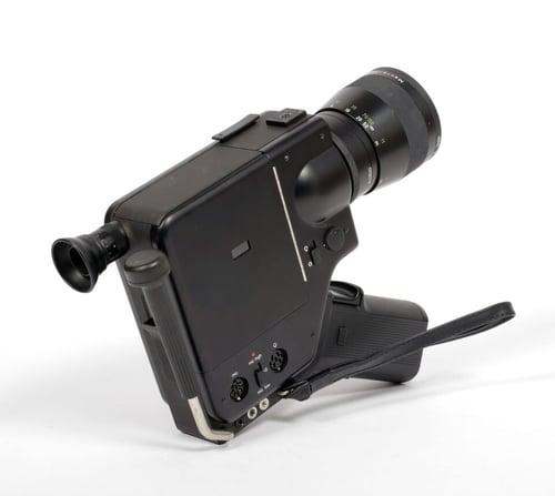 Image of Braun Nizo 6080 Super 8 cine camera with many accessories TESTED #9159