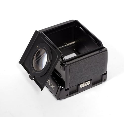 Image of Pentax 67 6X7 II folding waist level finder fits all Pentax 6X7 cameras #9290