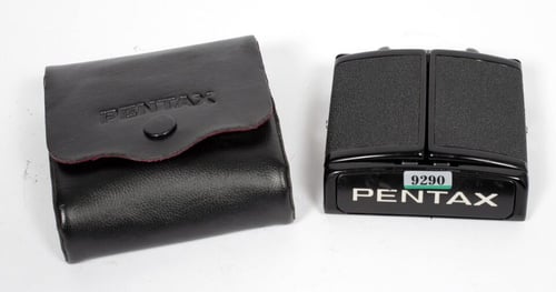 Image of Pentax 67 6X7 II folding waist level finder fits all Pentax 6X7 cameras #9290