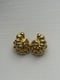 Image of Vintage Gold Shell Earrings 