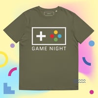 Image 4 of Game Night Unisex Organic Cotton T-shirt