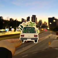 Image 1 of Plant Car - Glossy & Waterproof Sticker