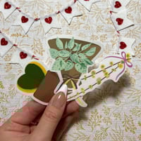 Image 1 of Lovers Collection Plant Sticker Set 3Pack - Glossy & Waterproof