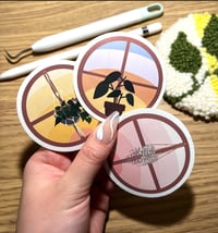 Image 1 of Sunset Collection Sticker 3Pack - Glossy & Waterproof