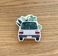 Image 2 of Plant Car - Glossy & Waterproof Sticker