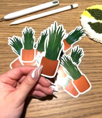 Image 2 of House Plant Collection Sticker 3Pack - Glossy & Waterproof
