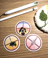 Image 2 of Sunset Collection Sticker 3Pack - Glossy & Waterproof