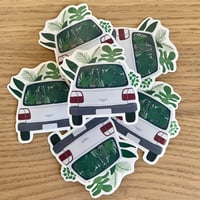 Image 3 of Plant Car - Glossy & Waterproof Sticker