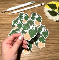 Image 3 of House Plant Collection Sticker 3Pack - Glossy & Waterproof