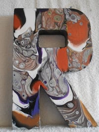 Image 4 of Original letters hand painted on canvas